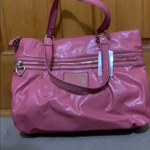 Coach pink leather bag. Purchased at sample sale